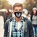 Bape Shark Face Mask for Boys Grils Kids, 3 Pack Anti Dust Cotton Mouth Masks Fashion Half Mask for Ski, Cycling, Camping, Shopping, Halloween, Christmas, Pet Grooming, (Black, Green, Blue)