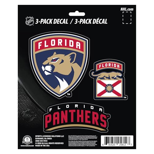 FANMATS 60988 Florida Panthers Decal Sticker Set