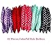 Anezus 42 Pieces Hair Rollers Night Sleep Foam Hair Curler Rollers Soft Pillow Hair Rollers DIY Sponge Hair Styling Rollers Tools, 5 Colors