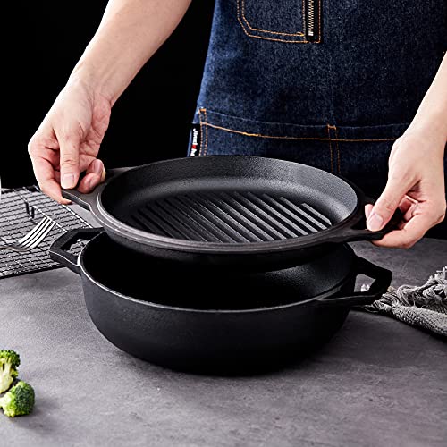 Crock Bruntmor Cast Iron Oven Bruntmor 5-Qt Cast Iron Dutch Oven