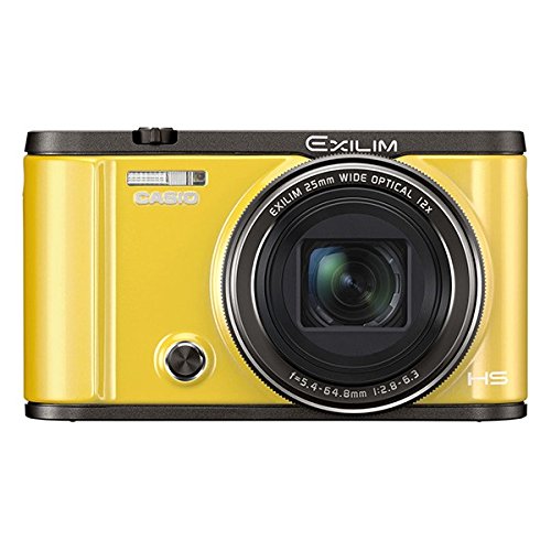 Casio Exilim EX-ZR3500 Compact Self-Portrait Digital Camera (Yellow)