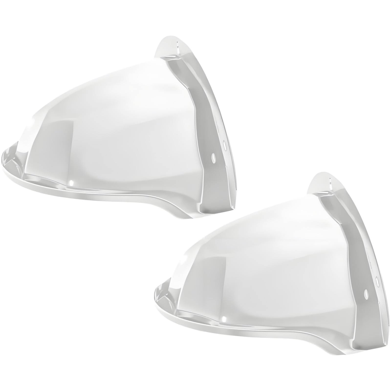 UKCOCO Outdoor Camera Rain Cover 4-Pack Weatherproof Protective Shield for Cctv Security Cameras Easy Installation Camera Housing for Home Office Use