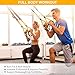 Bodyweight Resistance Fitness Trainer Kit, Home Gym Strength Training Straps, Workout Straps with Anchor Point for Door or Pull Up Bar, Fitness Training Straps for Home, Office, Outdoor, Travel Usethumb 1