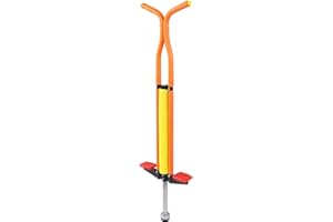 GREENSEN Pogo Stick for Kids Pogo Stick for Boys and Girls, Pogo Sticks for Ages 7 and Up, .Load Capacity 88Lbs, Easy Grip, Pogo Stick for Hours of Wholesome Fun, Orange
