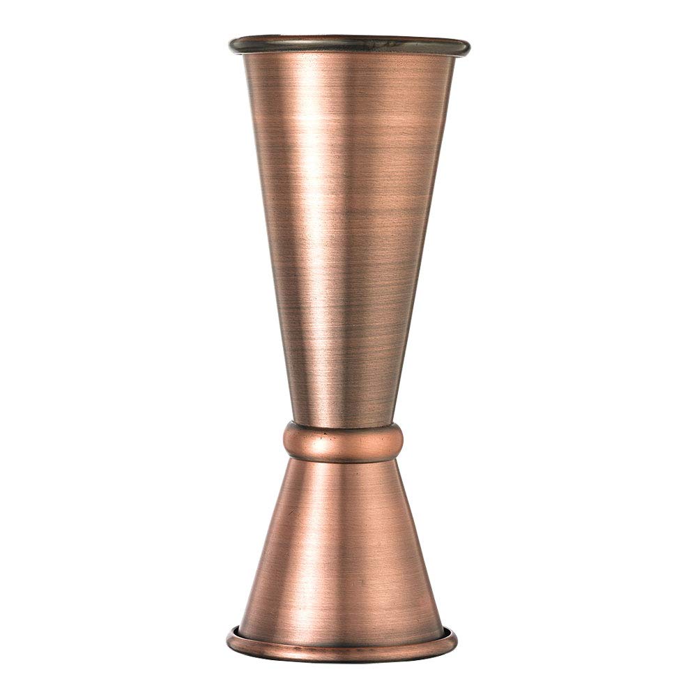 Barfly M37002ACP Japanese Style Jigger, Antique Copper, 25 ml x 50 ml
