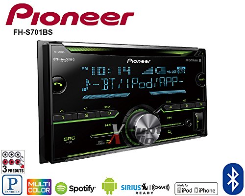 Pioneer FH-S701BS 2-DIN CD Receiver with Pioneer ARC App Compatibility
