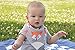 Tickles & Wiggles Organic Cotton Bandana Baby Bibs for Teething, Drool, Food - Shower Registry Gifts for Infants, Teether, Adjustable Snaps, Pacifier/Toy Tether