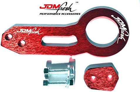 JDMFresh - Performance Racing Rear Towing Hook Kit (red)