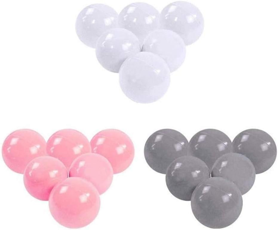 Hpybest 100pcs Eco-Friendly Plastic Ball Toys Soft Ocean The Pool Balls Baby Swimming Pit Toy Funny Outdoor Indoor Sports Kid Toy 5.5cm