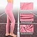 SUPSOO Sports Tights for Women,High Waist Yoga Pants Power Stretch Leggings for Yoga, Running and Kinds of Fitness(Pink)