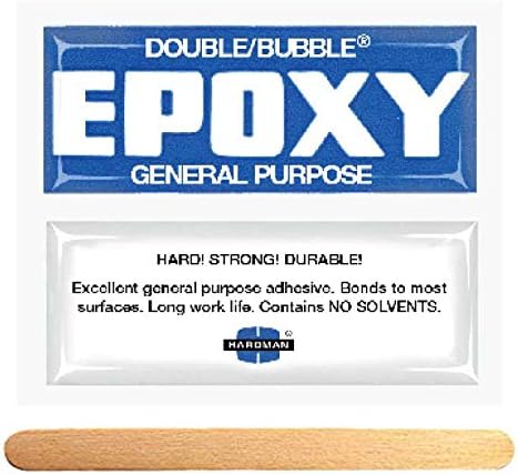 Hardman Double Bubble Blue General Purpose Slow-Setting Epoxy (2 hours) 25 Packs (#04005)