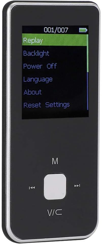 Amazon イヤホン付きポータブルmp3プレーヤー 1 8インチカラースクリーンウォークマンミニmp4 音楽 ビデオ 録音 電子書籍に対応 ブラック Asha デジタルオーディオプレーヤー