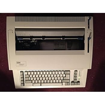 Amazon.com : IBM Wheelwriter 1000 Typewriter : Electronic Typewriters
