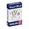 Royal Flush Playing Cards UK - 3 x Deck of Cards, Superior Cartamundi Linen Finish, Easy To Shuffle & Durable, Multipack…
