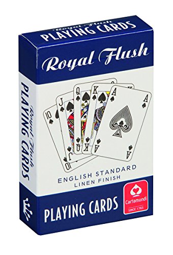 Red Royal Flush Playing Cards