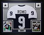 Tony Romo Autographed and Framed Thanksgiving Cowboys Jersey Auto JSA COA D3-L (Freee Shipping!!)