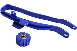 TOTMOX Chain Slider Swingarm Guide Roller Chain Sliding Pad Compatible with Yamaha YZ125/250 2008-2020 YZ250X 2016-2019 WR250F/450F 2007-2019