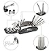 WOTOW Bike Repair Tool Kits Saddle Bag Bicycle Repair Set with Cycling Under Seat Packs 14 in 1 Multi Function Tool Kit Chain Splitter … (16 in 1 + 1L Bag)