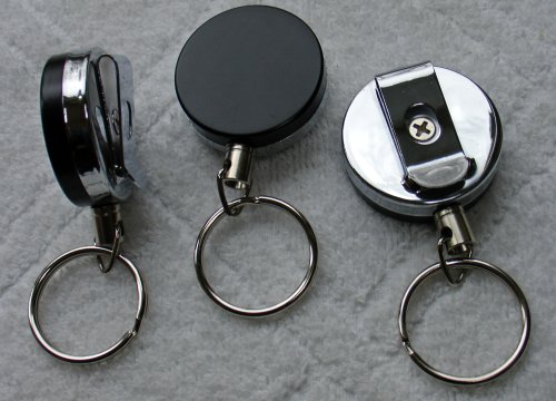 Heavy duty (100% solid metal front & back) retractable reel k…