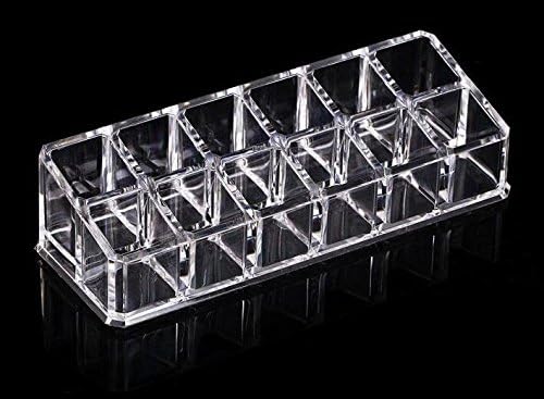Huacang Acrylic Lipstick Holder Display Stand Cosmetic Shelf Case Storage Box