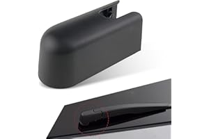 DACIRTY Rear Wiper Rocker Arm Cover, Perfect Fit Rust and Scratch Resistant Wiper Arm Nut Plastic Protective Cover, Replacement BB5Z-17C526-A, Compatible with 13-24 Ford Impreza Escape (Black)