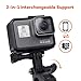 VAVA Phone Holder for Bike, Bike Phone Mount with Dual Strap & Magnet Support, Magnetic Bicycle Phone Holder, Motorbike Mount for Both Smartphone and Action Camera