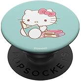 Hello Kitty Reading Books PopSockets Adhesive PopGrip
