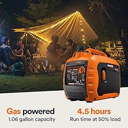 Generac 3,300-Watt Gas Powered Portable Inverter