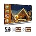 Projector Screen 120 Inch,Portable Projection Screen 16:9 HD 4K Foldable for Home Theater Cinema Indoor Outdoor Front and Rear Projection