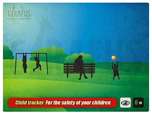 Guardian Angel for 3 Kid's Tracker Child Children Locator Alarm Family Protection Security Babysitter