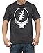 Grateful Dead Steal Your Face Mens Charcoal Heather T-shirt