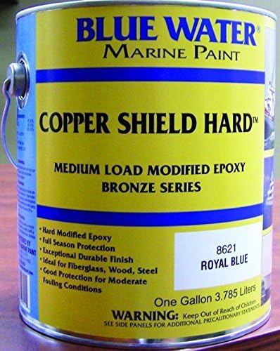 Copper Shield(tm) Hard(tm) Regatta Red Gallon - 35 Copper Hard - Marine Paint Antifouling Bottom Paint - iPaint.us