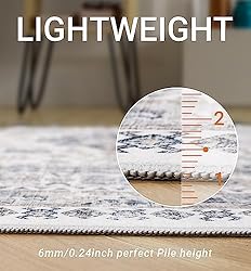befbee 2.6'x8'Non Slip Runner Rugs - Runners for