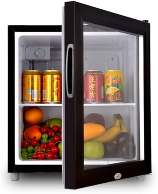 SL&BX Refrigerador Puerta de Cristal,Hogar refrigerador Alimentos