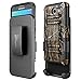 Samsung Galaxy J3 Luna Pro Case, Galaxy J3 Eclipse Case, Galaxy J3 Mission Case with [Tempered Glass Screen Protector], NageBee [Heavy Duty] Shock Proof [Belt Clip Holster Kickstand] Combo Case -Camo