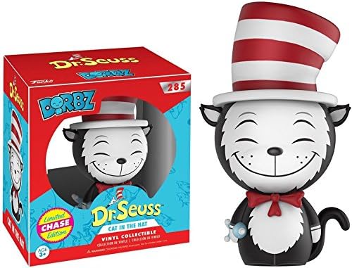 Seuss Funko Dorbz: Dr Cat in The Hat Vinyl Figure Chase Variant