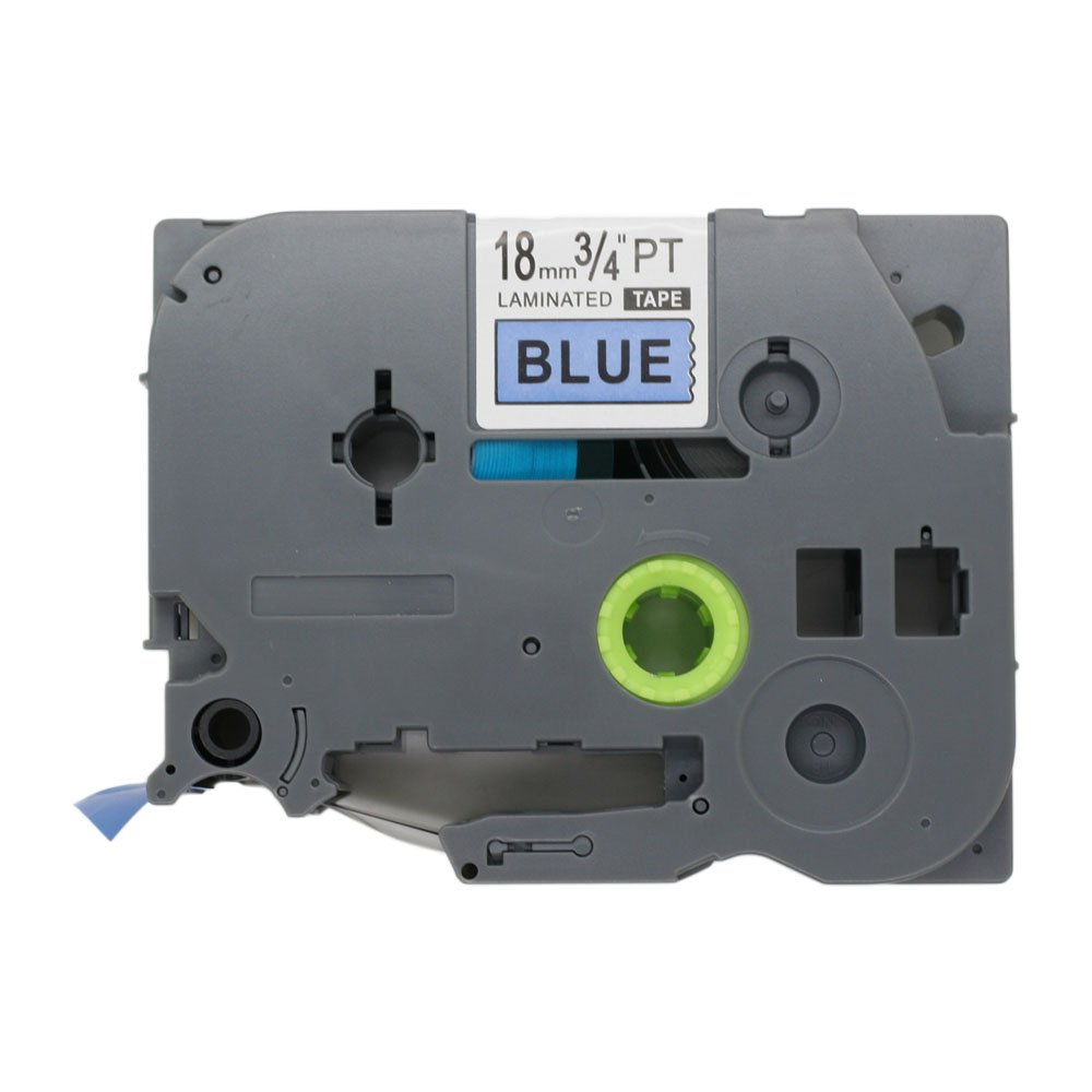 BROVACS 1 Pack Black on Blue Label Tape Compatible for Brother P-Touch TZ 541 TZe 541 18mm 3/4" OPA1154