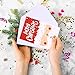 48 Pack Christmas Cards Assortment, Ohuhu Blank Side Note Card W/48 Envelopes & 48 Stickers for Gifts Box, Xmas Winter Holiday Cards of 6 Designs，Polar Bear, Santa Claus, Red