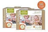 Infantino Squeeze Pouches, 100 Count