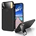 GRDE iPhone X Case with Metal Kickstand and Honeycomb Heat Dissipation for Apple iPhone X 2017