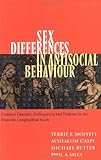 Sex Differences in Antisocial Behaviour: Conduct Disorder, Delinquency, and Violence in the Dunedin Longitudinal Study (Cambridge Studies in Criminology)