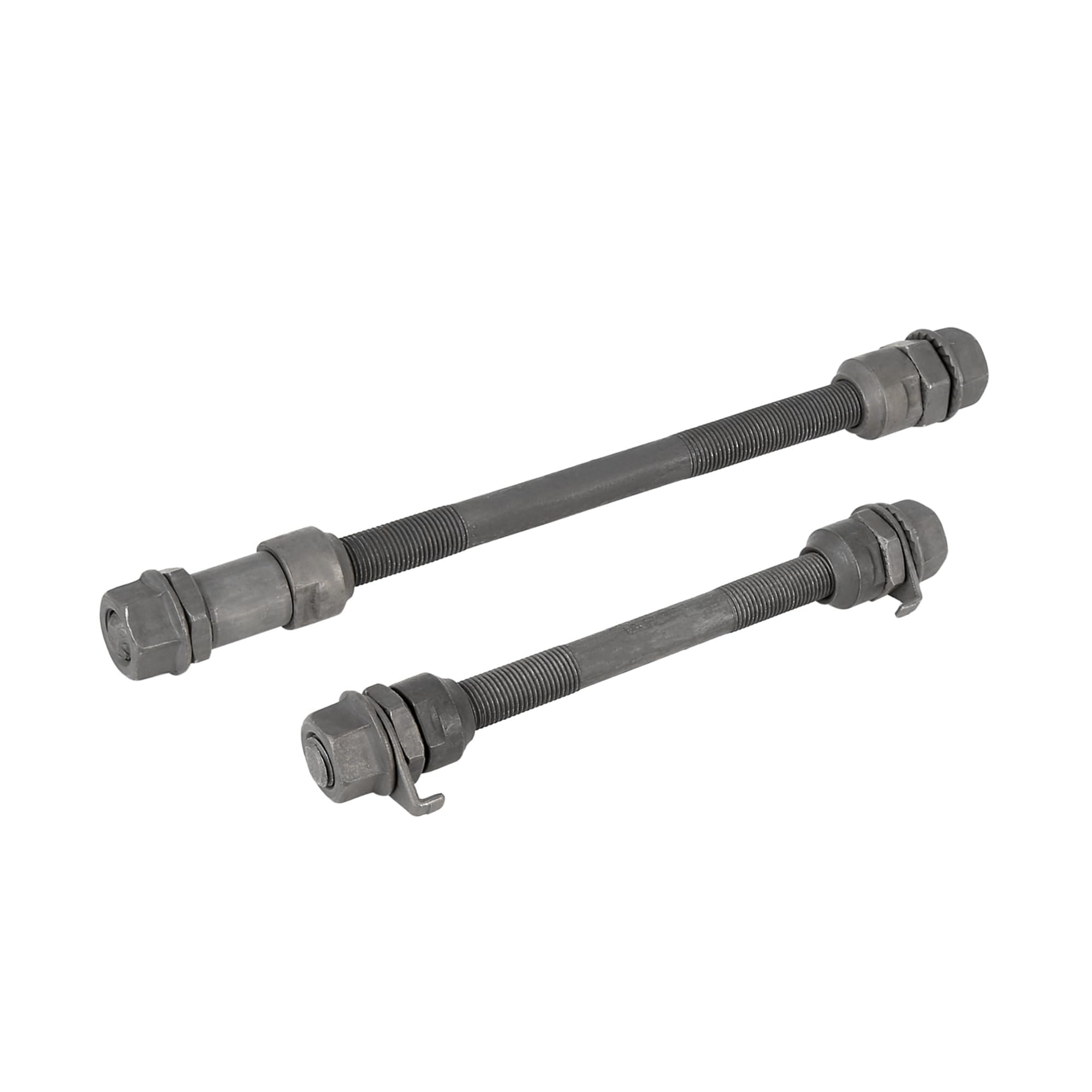Motoforti 1 Set 9.5mm Wheel Hub Axle Front Rear Axle Solid Shaft for Bicycle Long-lasting