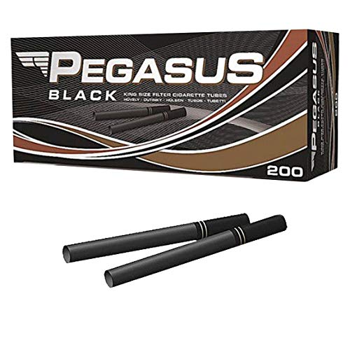 Pegasus Black Filter Cigarette Tubes (5x200), Pack of 1000 Buy Online
