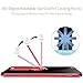 iPhone 8 Plus Case, iPhone 7 Plus Case, NOHON Kickstand Case [Vertical and Horizontal Stand] [Reinforced Drop Protection] [Air Cushion Corners] with Flexible TPU Bumper for iPhone 5.5 inches (Red)
