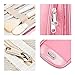 tuowan Hanging Toiletry Bag Travel Cosmetic Makeup Kit Organizer for Women Men Large (Pink (2 side pockets))