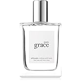 philosophy pure grace - crisp & clean women's perfume - with notes of water lily, leafy greens & musk - long lasting fragrance