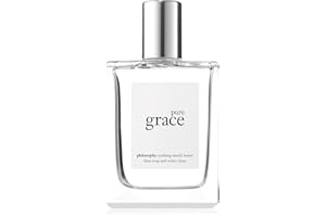 philosophy pure grace eau de toilette - crisp & clean women's perfume - with notes of water lily, leafy greens & musk - long lasting fragrance