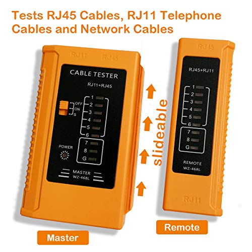 Network Cable Tester Cable Tester RJ45 RJ11 RJ12 CAT5 CAT6 UTP