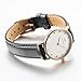 Daniel Wellington Women's 0951DW Classy Sheffield Stainless Steel Watch With Black Leather Band