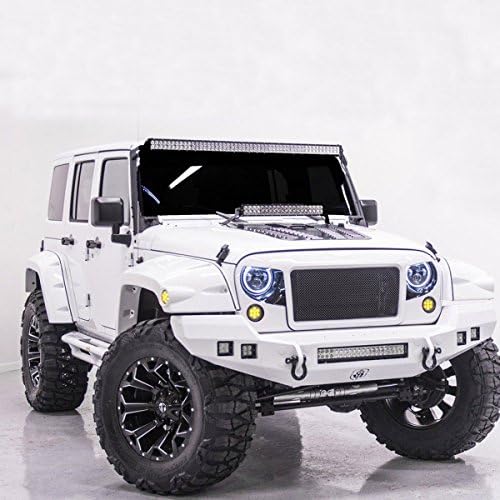 52Inch LED Light Bar Combo + 20in +4" CREE PODS OFFROAD SUV 4WD ATV FORD JEEP 50